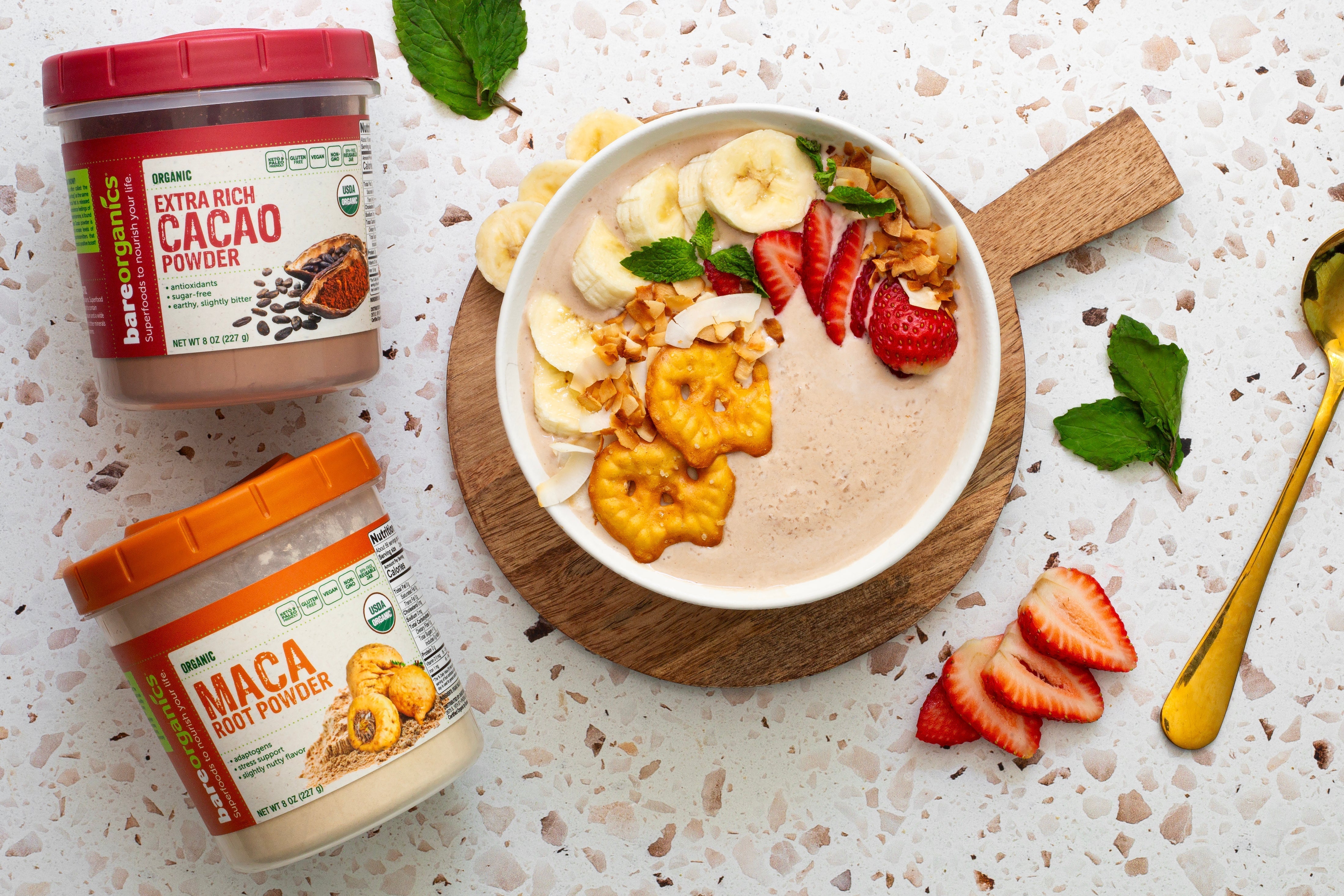 Cacao Maca Smoothie Bowl