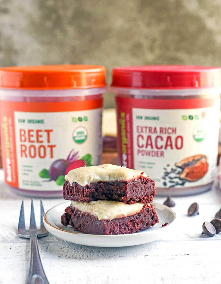 Paleo Red Velvet Brownies with Beetroot and Cacao