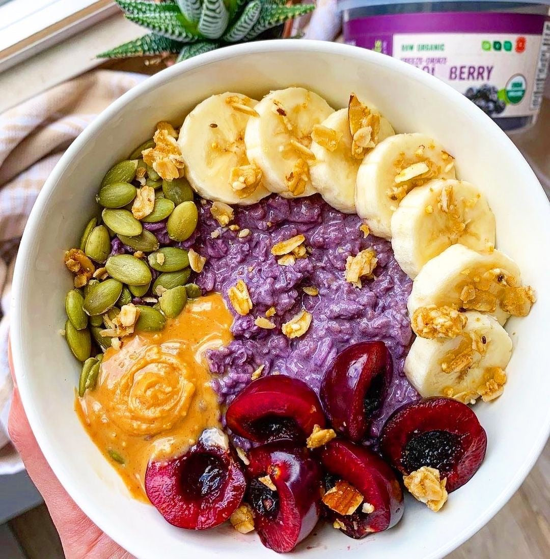 Acai Berry Overnight Oats