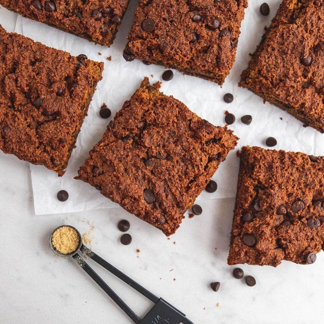 Chocolate Chip Gingerbread with Golden Milled Flaxseed