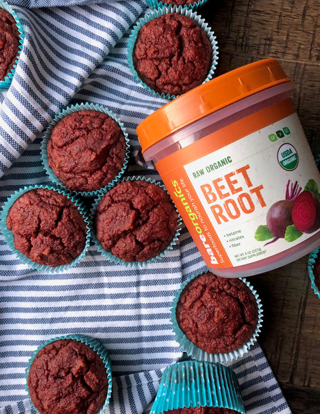 Paleo Red Velvet Muffins with Beet Root – BareOrganics.com