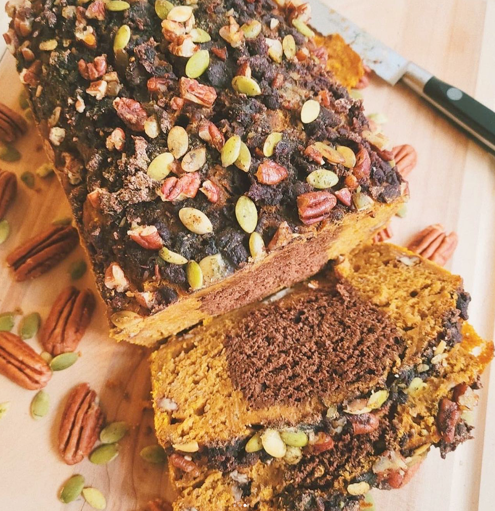 Pumpkin & Cacao Bread