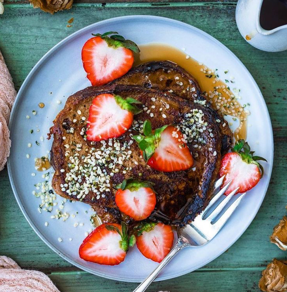 French toast with Chia Seeds