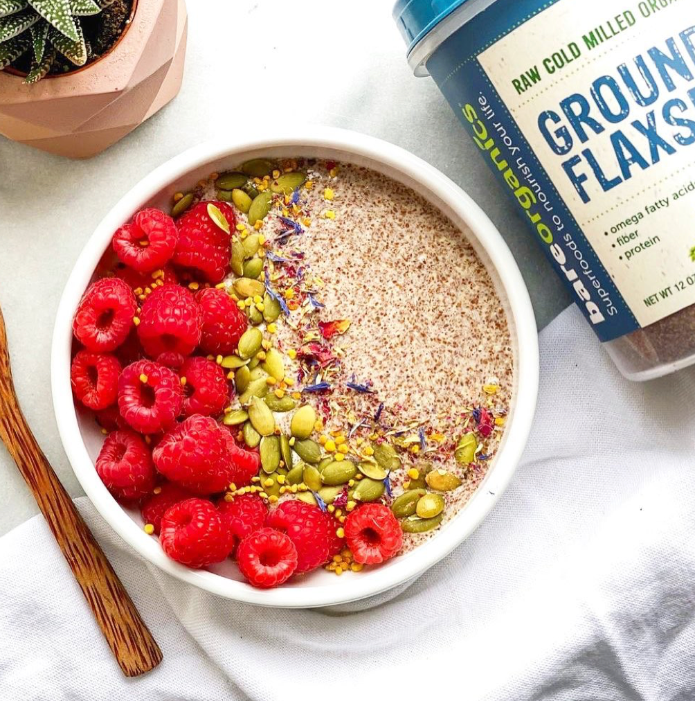 Flaxseed Pudding with Flaxseed