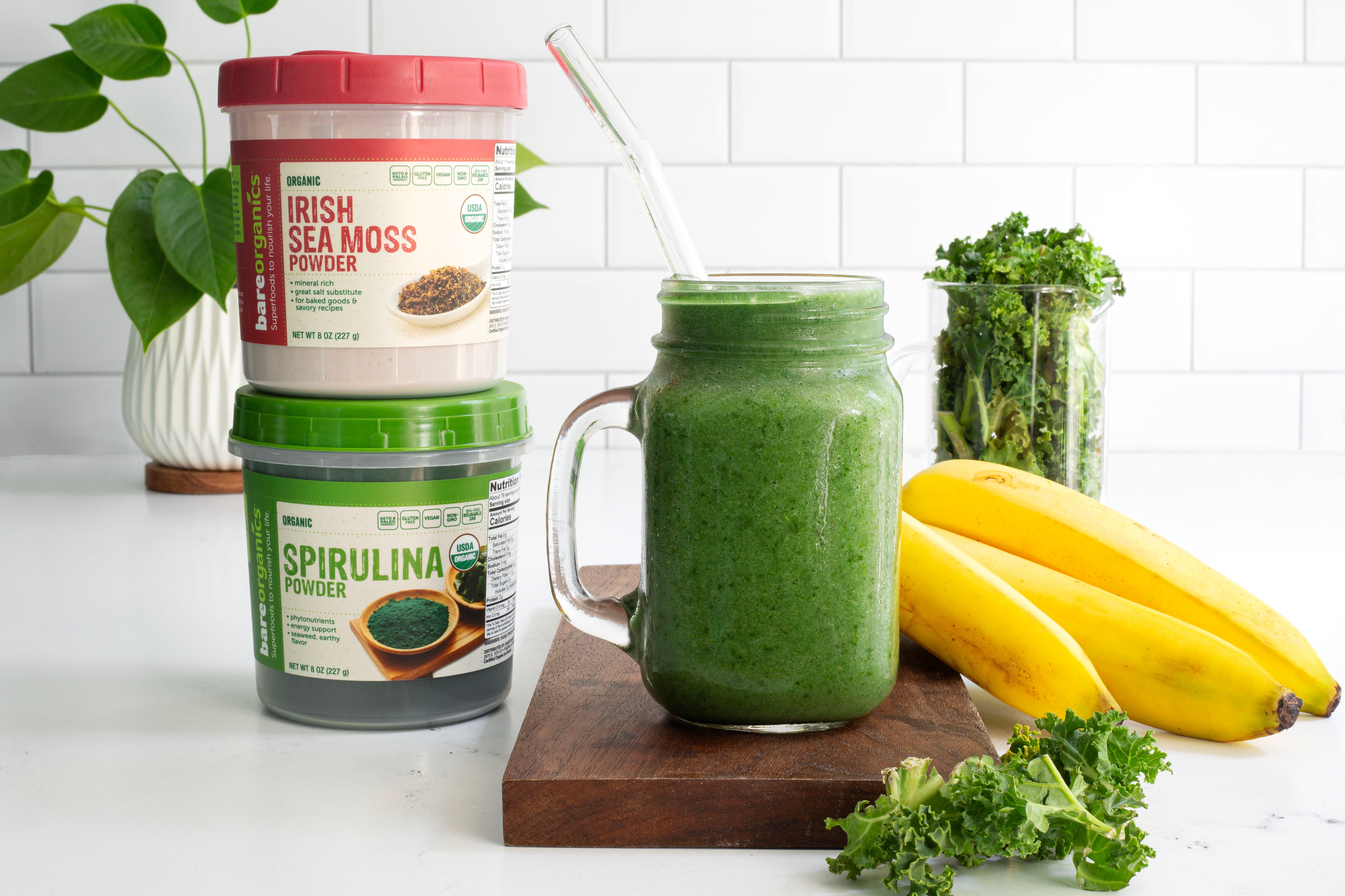 Irish Sea Moss Green Smoothie