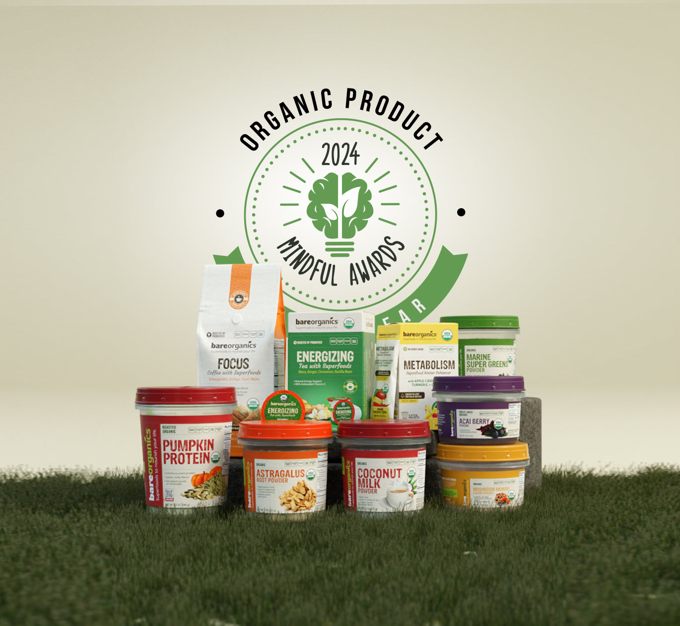 Mindful Awards Presents BareOrganics With 2024 “Organic Product of the Year”