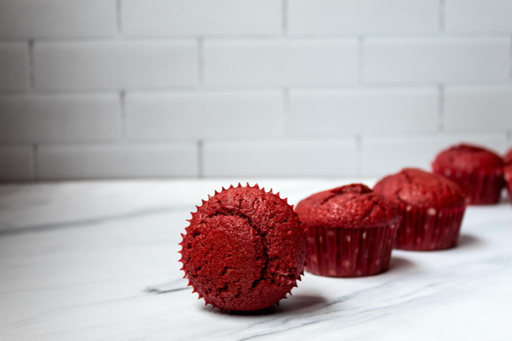 Beet-Red Velvet Cupcakes