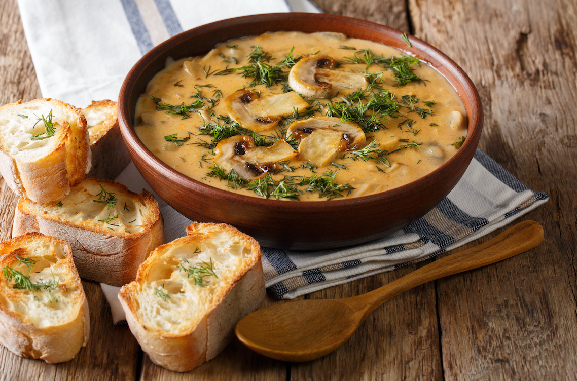 Immunity Boost Mushroom Soup