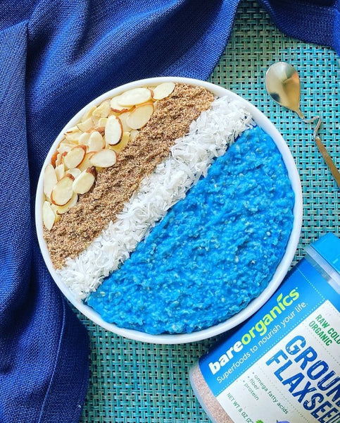 Seascape Oats with Flaxseed and Spirulina – BareOrganics.com