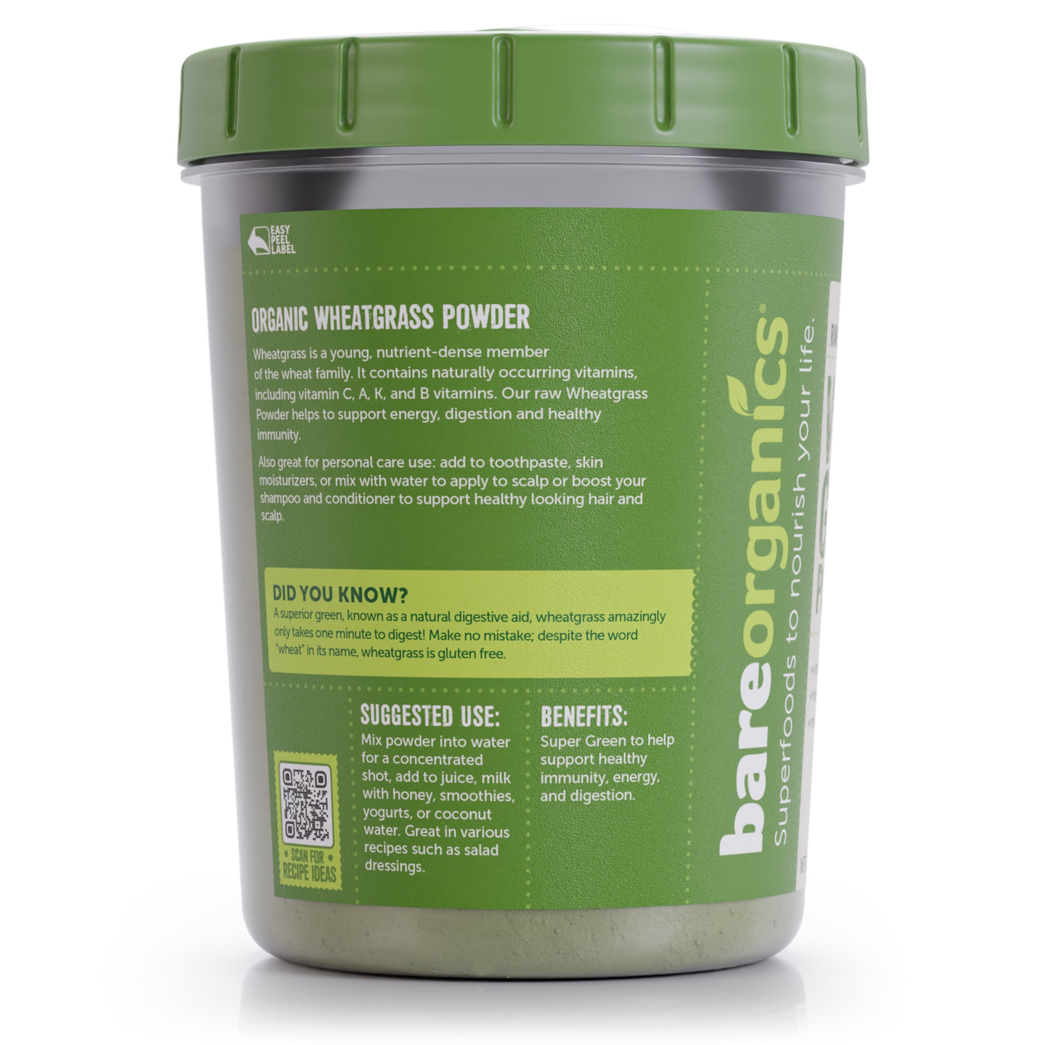 Organic Wheat Grass Powder
