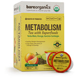 Organic Metabolism Tea with Superfoods (10ct Single Serve Cups)