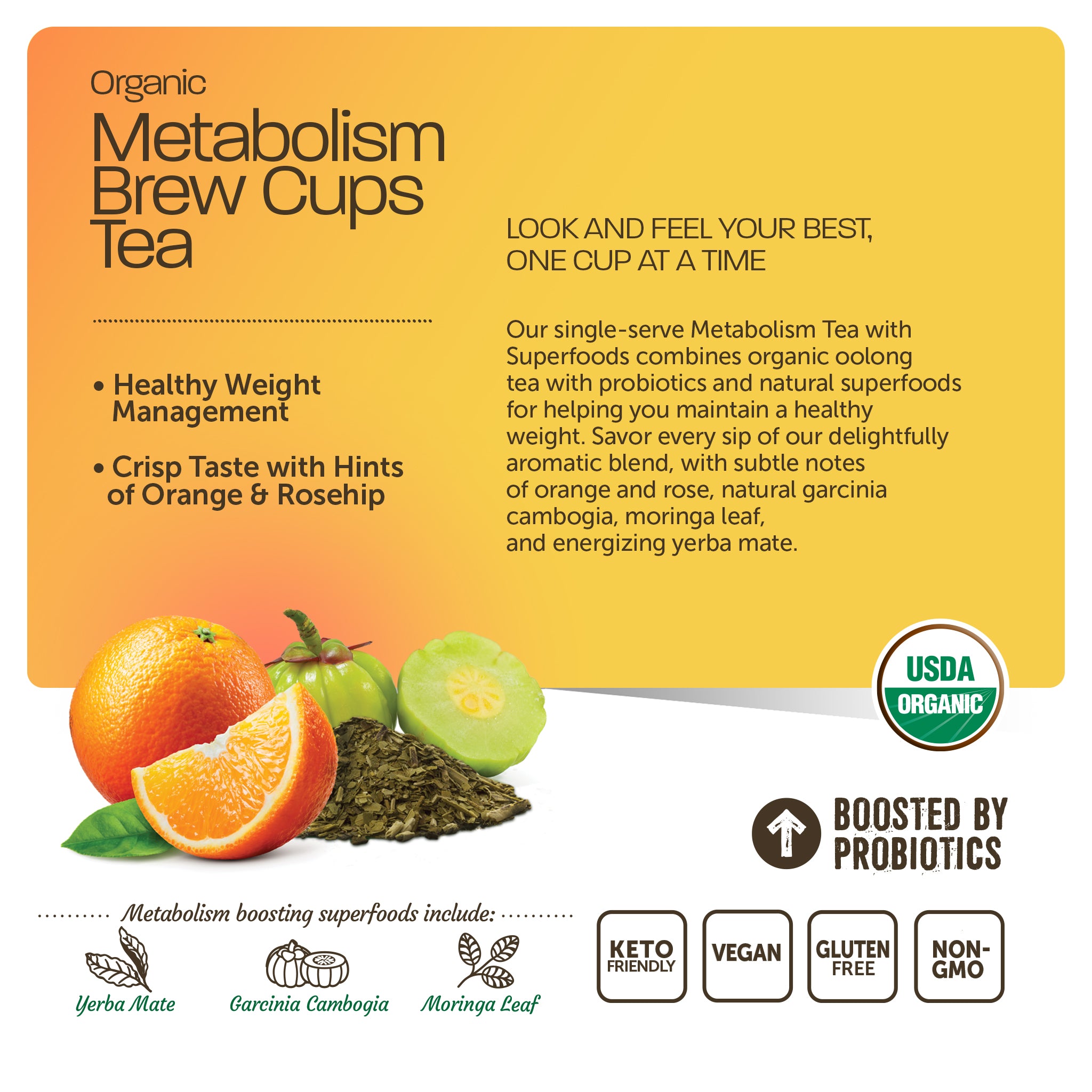 Organic Metabolism Tea with Superfoods Bundle