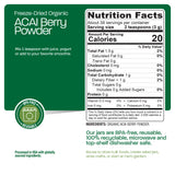 Organic Acai Berry Powder