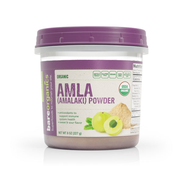 BareOrganics Organic AMLA (Amalaki) Powder