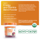 Organic Energy And Stamina Blend Powder
