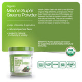 Organic Marine Super Greens Powder Bundle
