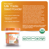 Organic Milk Thistle Seed Powder Bundle