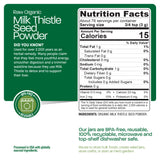 Organic Milk Thistle Seed Powder Bundle