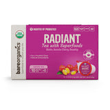 Organic Radiant Tea with Superfoods (10ct Single Serve Cups)