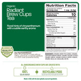 Organic Radiant Tea with Superfoods (10ct Single Serve Cups)