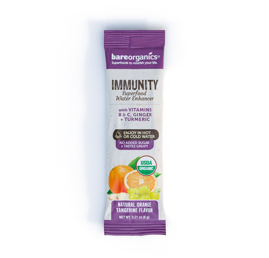 Organic Immunity Superfood Drink Mix & Smoothie Booster (5 Stick