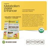 Organic Metabolism Superfood Drink Mix & Smoothie Booster (5 Stick Pack)