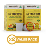Organic Metabolism Tea with Superfoods Bundle