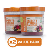 Organic Energy And Stamina Blend Powder Bundle