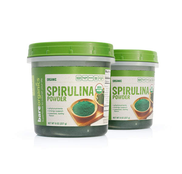 Organic Spirulina Powder Bundle