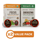 Organic Focus & Energizing Coffee Bundle