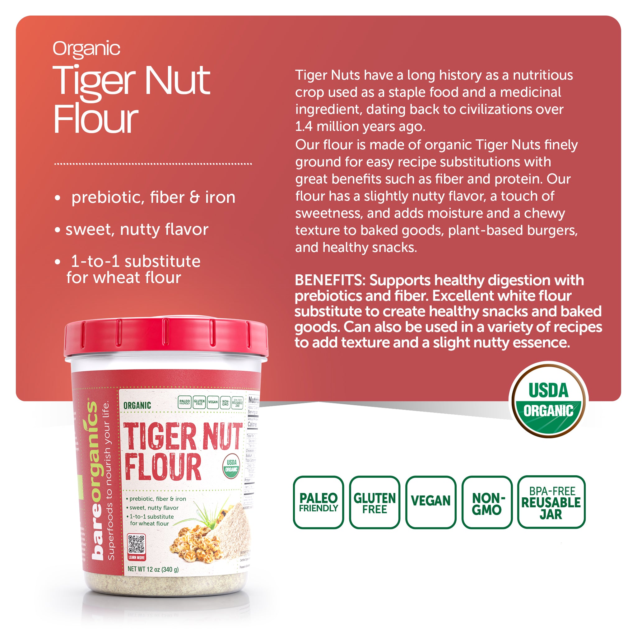 Organic Tiger Nut Flour Bundle