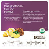 Organic Daily Defense Coffee With Superfoods