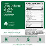 Organic Daily Defense Coffee With Superfoods