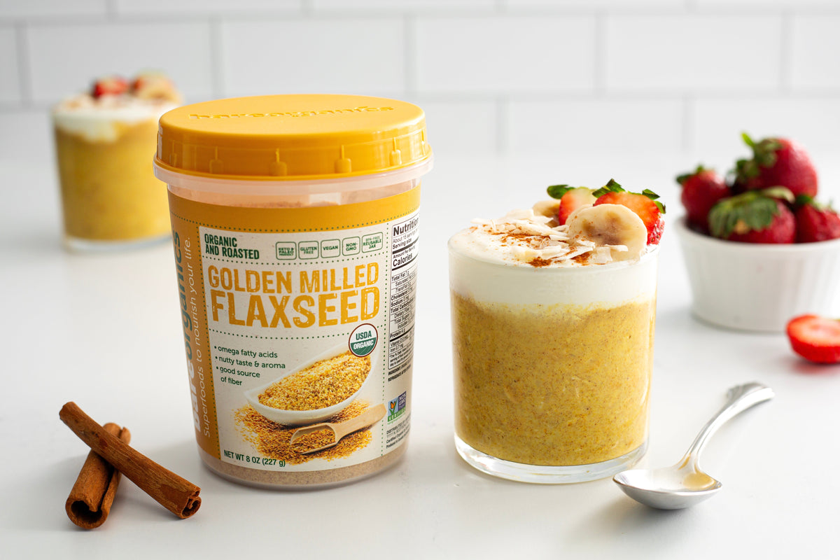 Flax Turmeric Overnight Oats