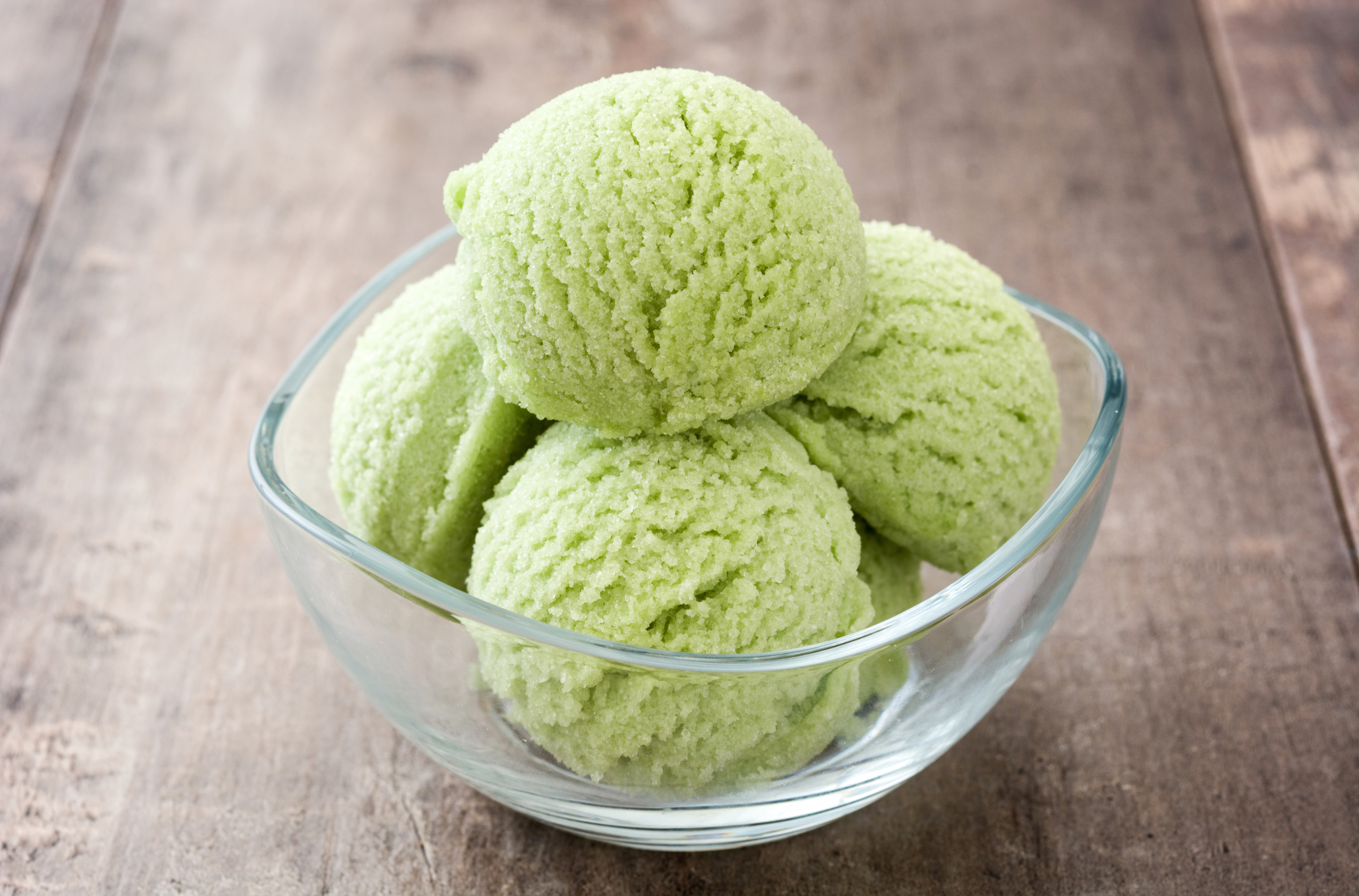 Homemade Matcha Ice Cream