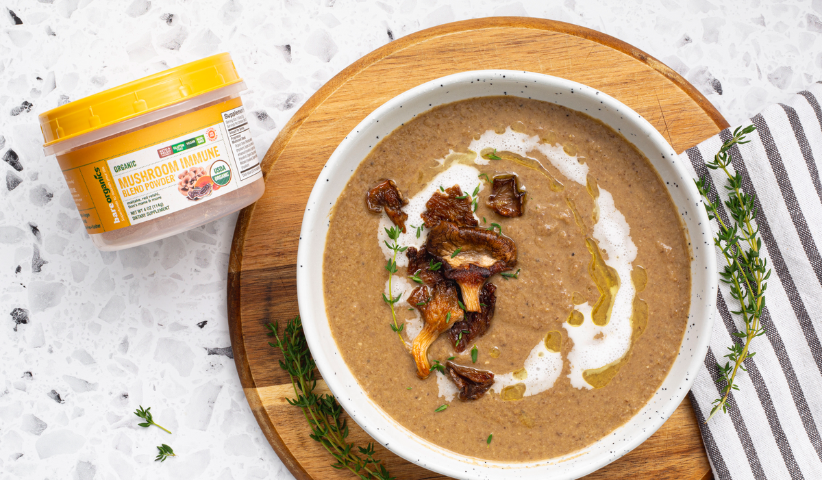 Wild Mushroom Soup Recipe