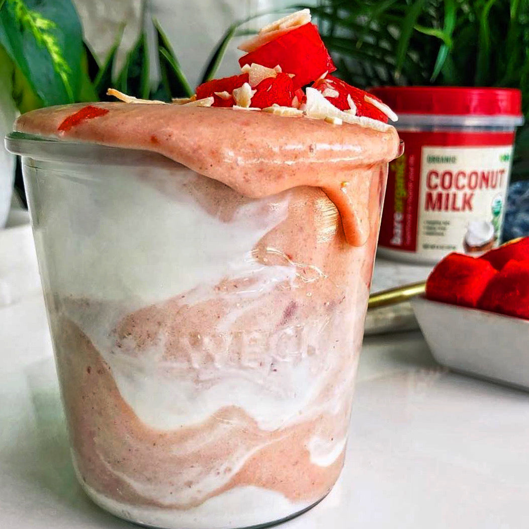 Watermelon Coconut Milk Smoothie