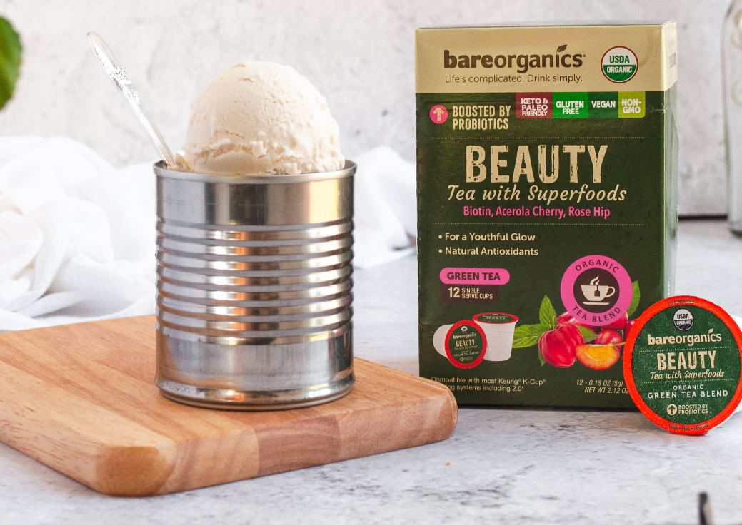 Green Tea Keto Ice Cream