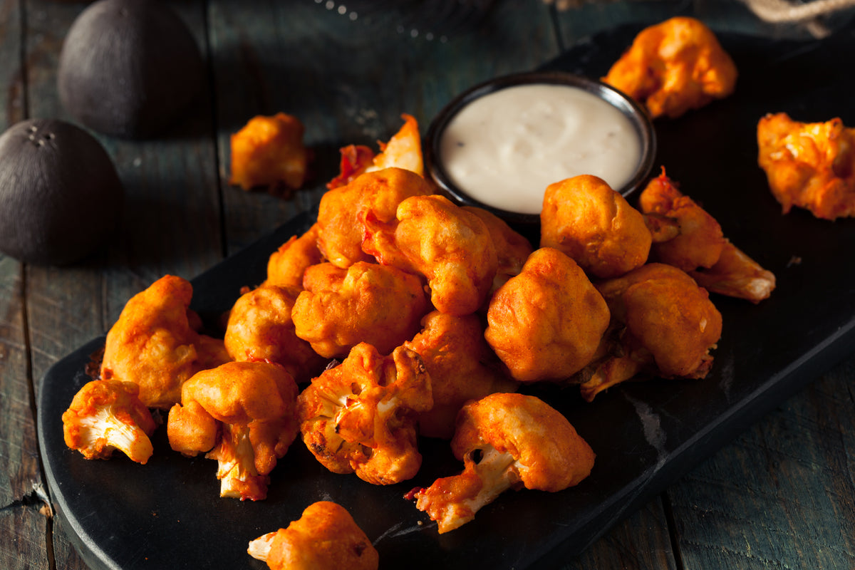 Buffalo Cauliflower Bites