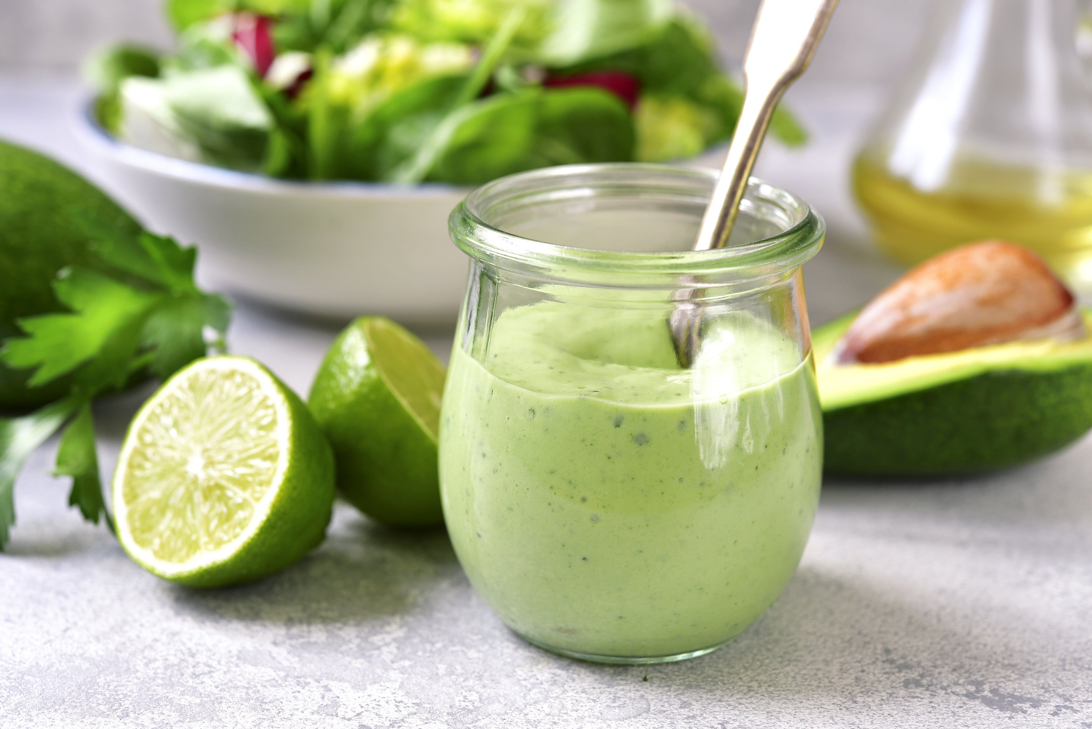 Avocado Chipotle Salad Dressing