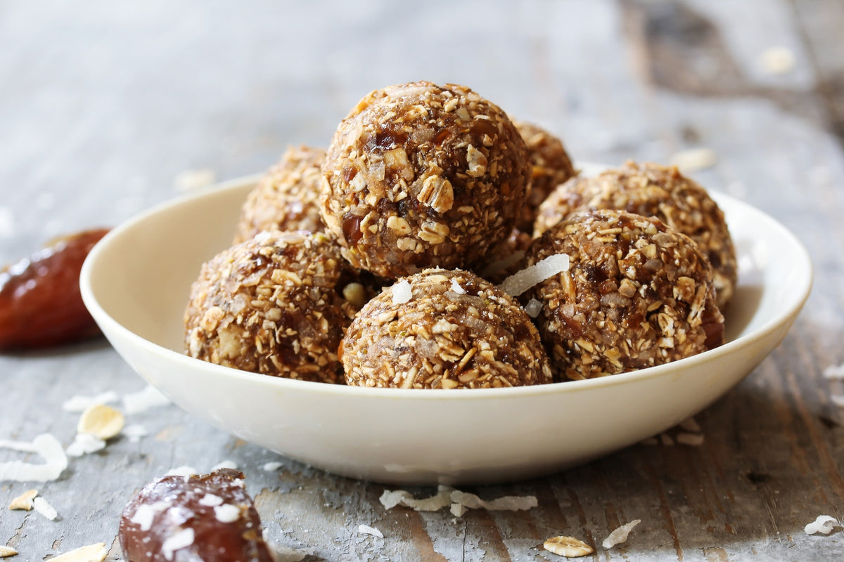 Cacao Flax Protein Bites
