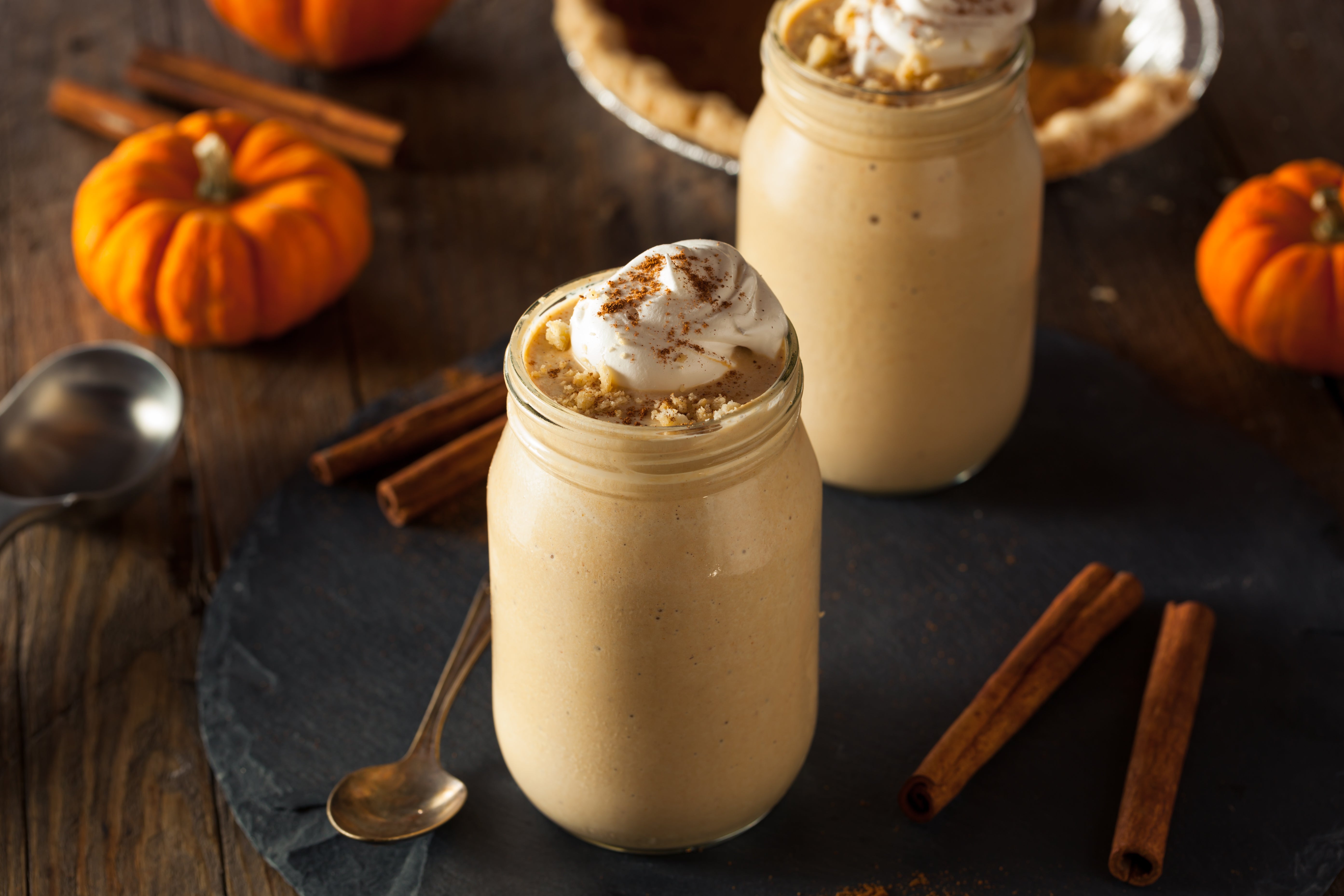 Healthier Pumpkin Spice Smoothie