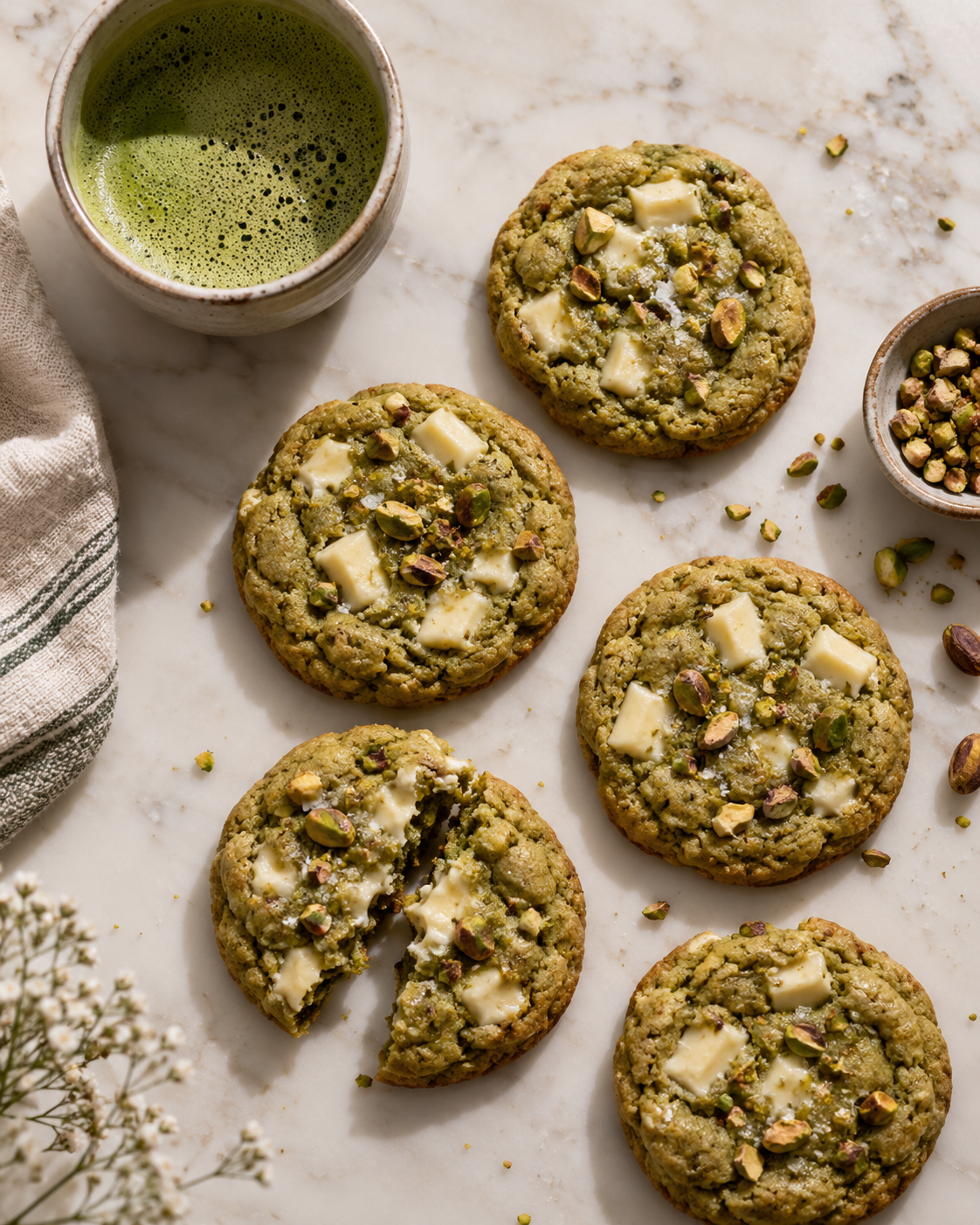 Matcha Made in Heaven Cookies