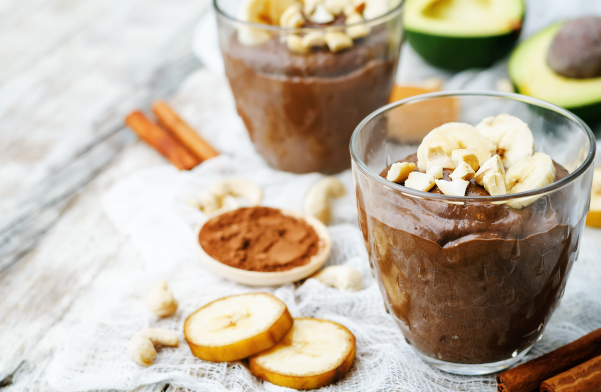 Peanut Butter Cacao Chocolate Pudding
