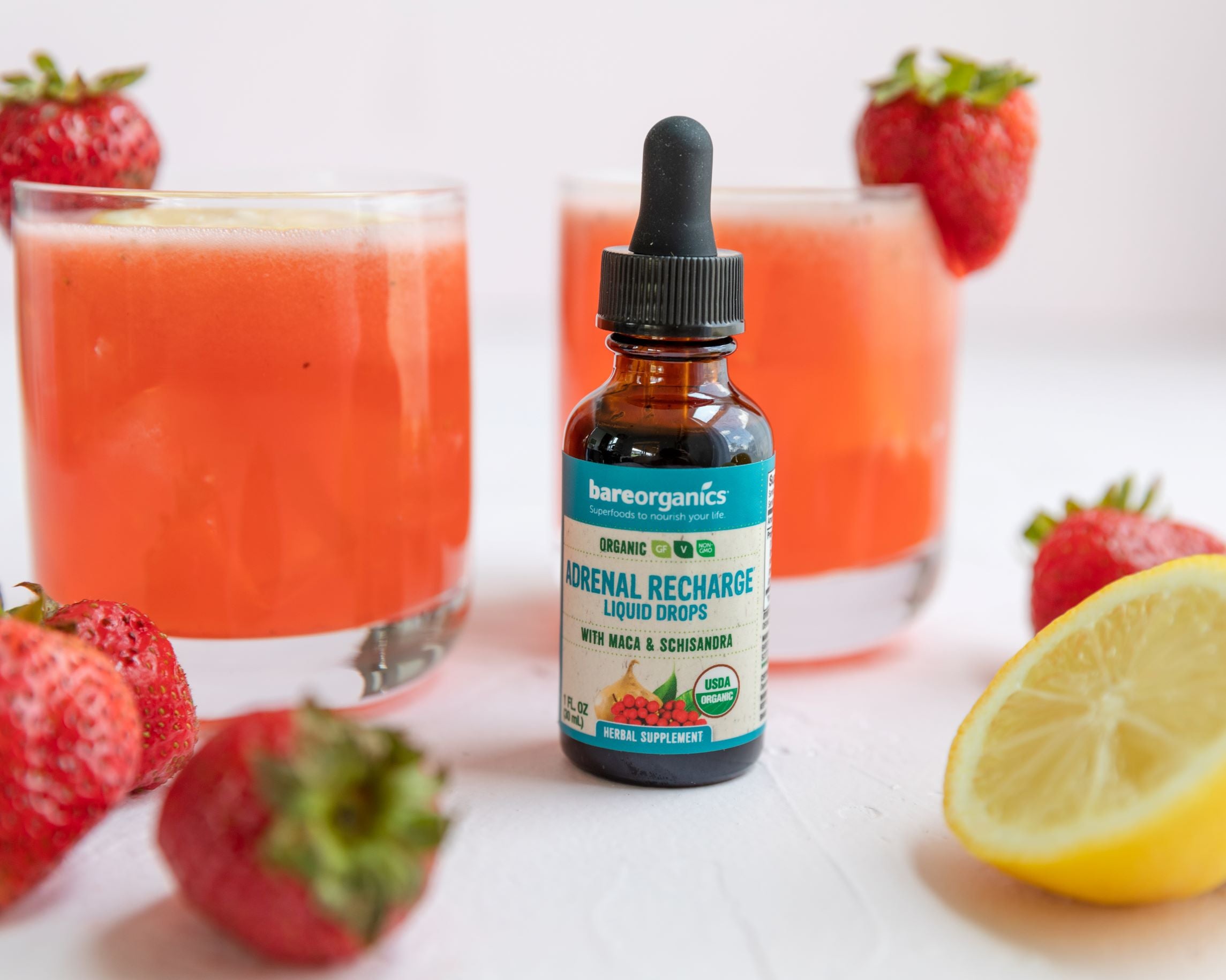 Adrenal Recharge Strawberry Lemonade