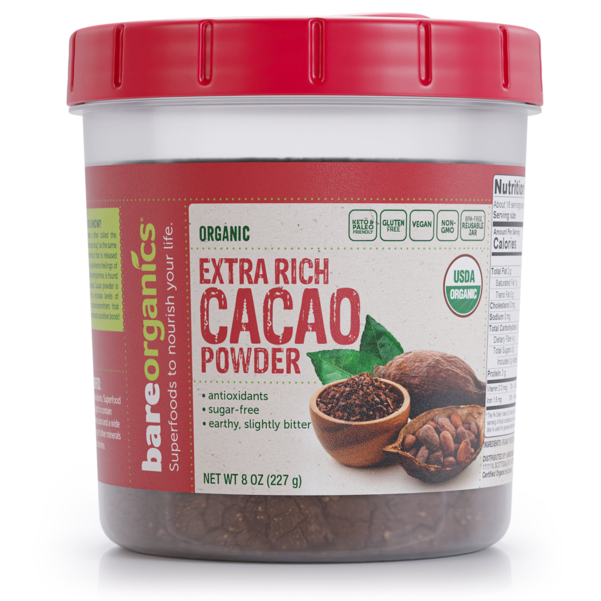 Organic Extra Rich Cacao Powder