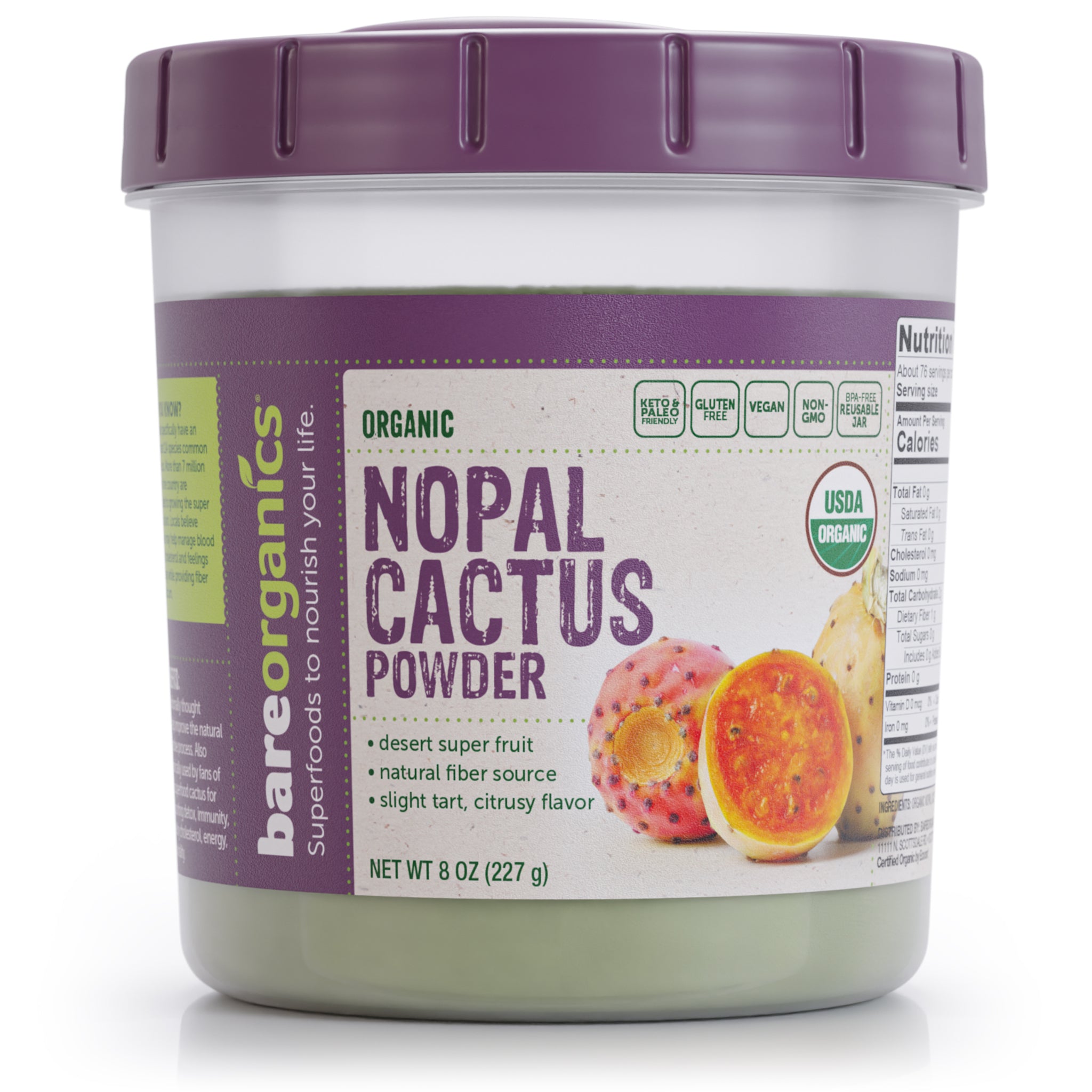 Organic Nopal Cactus Powder