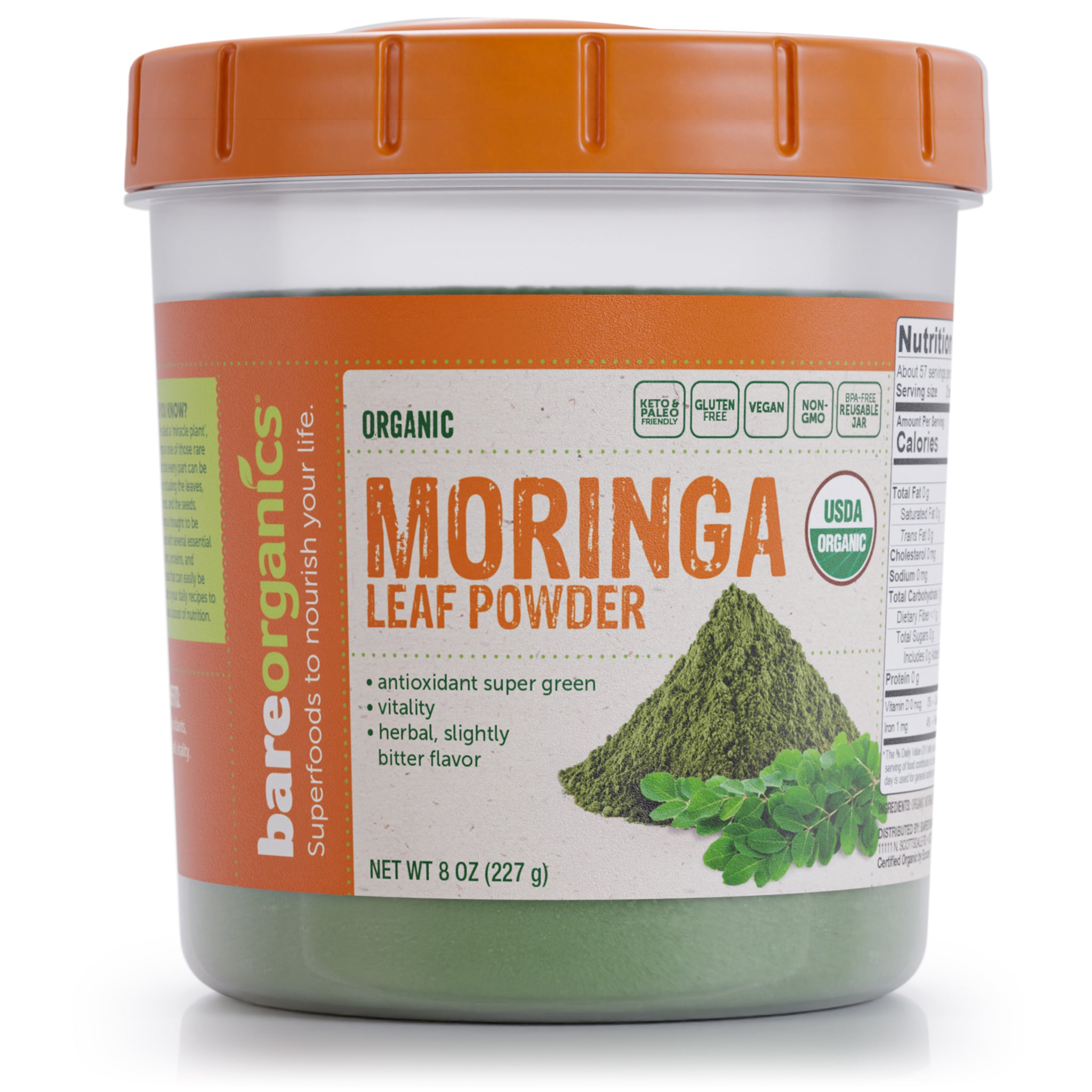Organic Moringa Leaf Powder