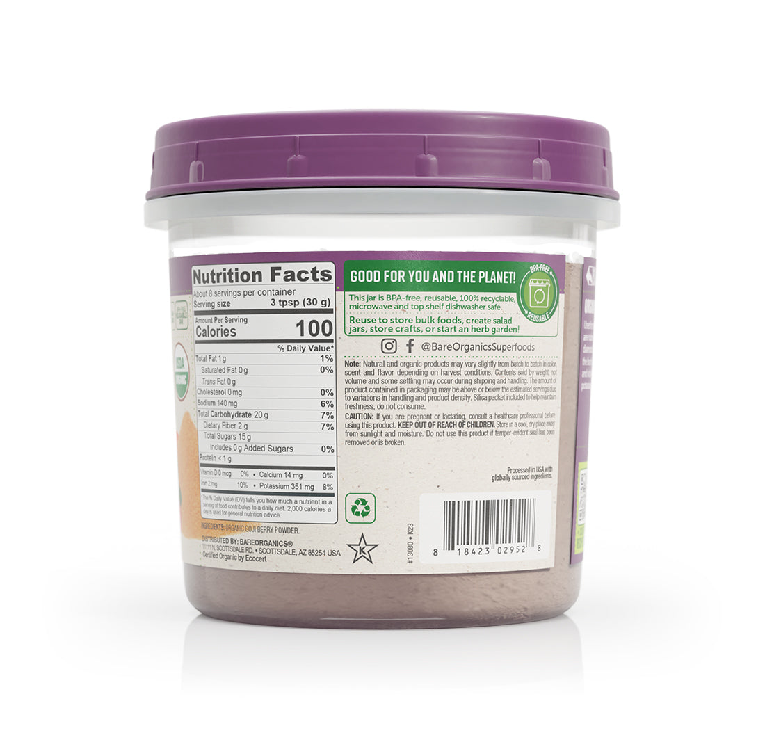 Organic Goji Berry Powder Bundle