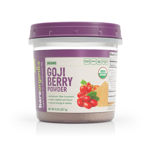 BareOrganics Organic Goji Berry Powder